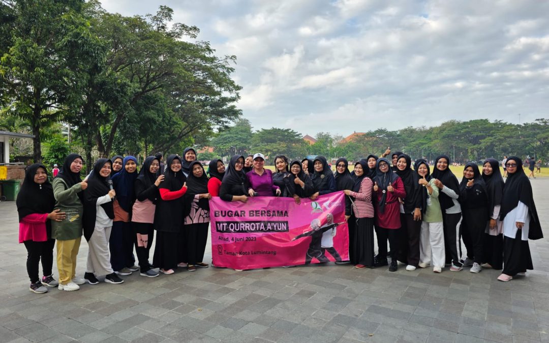 Dompet Dhuafa Bali Bersama MT Qurrota A’yun Adakan Senam Bersama