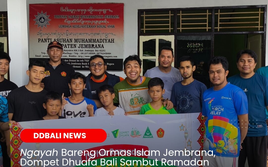 Dompet Dhuafa Bali Selenggarakan Tarhib Ramadan: Clean Up Our Mosque di Kabupaten Jembrana